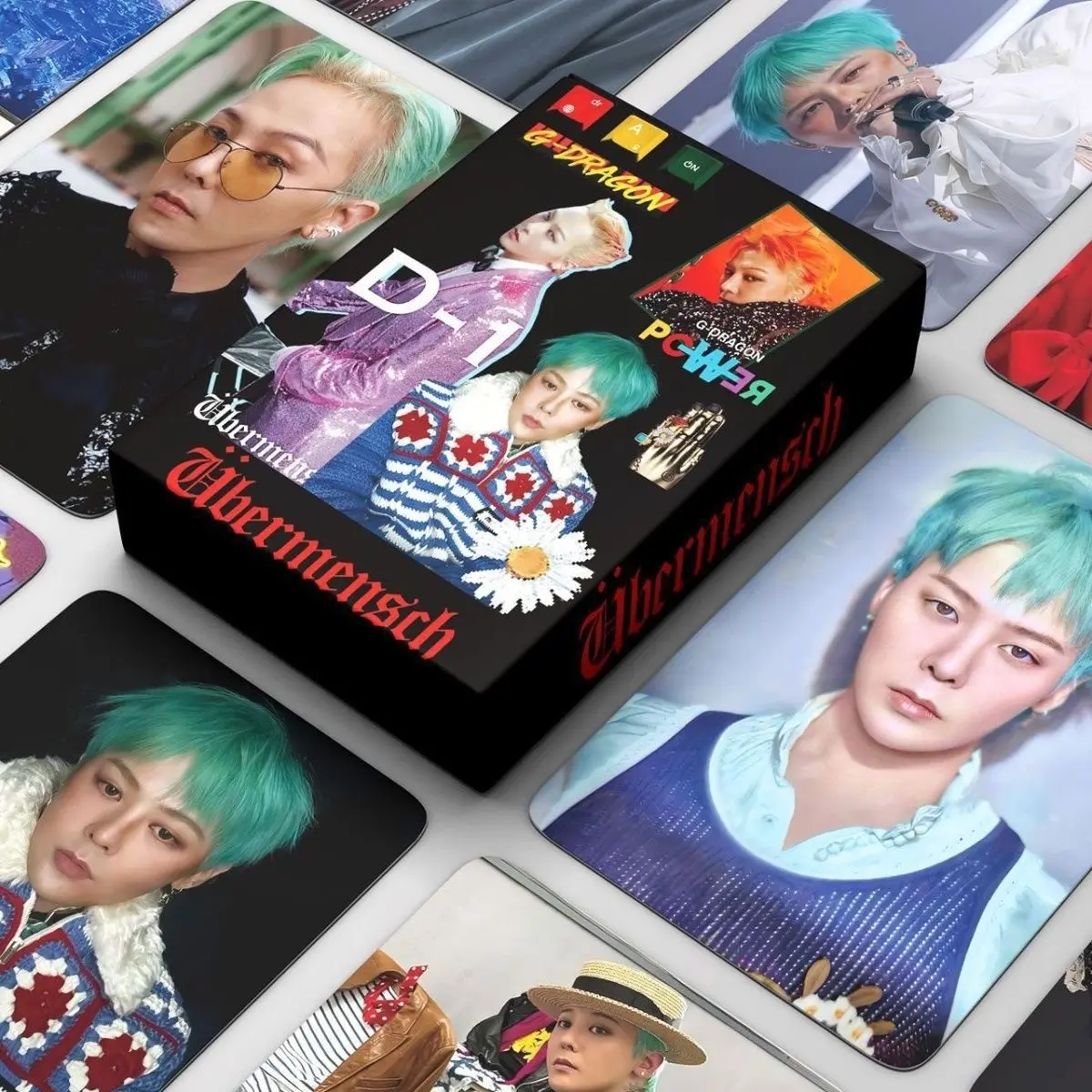 55PCS G-DRAGON/GD <POWER>  photo card Concept Photocards concept photo series showcases card .popular group support cards, classic collectible cards, holiday gifts, new collectible greeting cards, card display collection, pop music merchandise