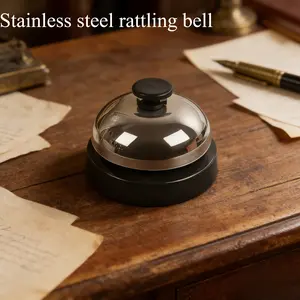 Quick Response Metal Bell, Pet Summoning Handheld Bell, Classroom Q&A Bell, Party Game Bell, Workplace Reminder Bell, Pet Training Call Bell, and Restaurant Service Bell