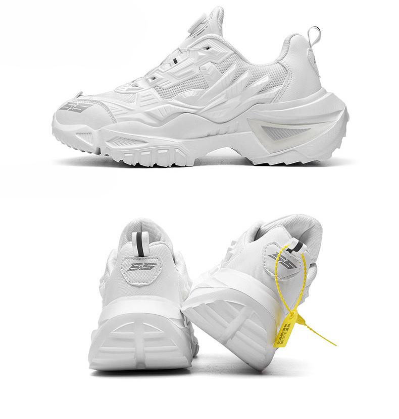 2026 Men's Sports Shoes 2023 Rotating Buckle Foreign Trade Large Size Dad Shoes Couple's Running Mech Shoes Men's Shoes