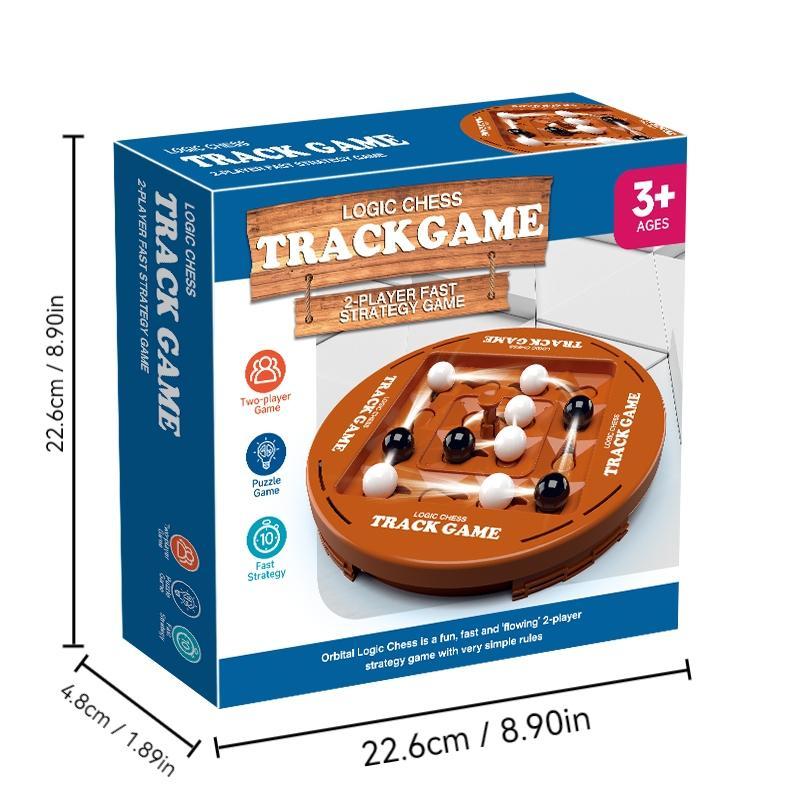 Logic Track Chess 2 Player Battle Game - Educational Brain Development Toy for Kids Birthday Gifts SpringStatements