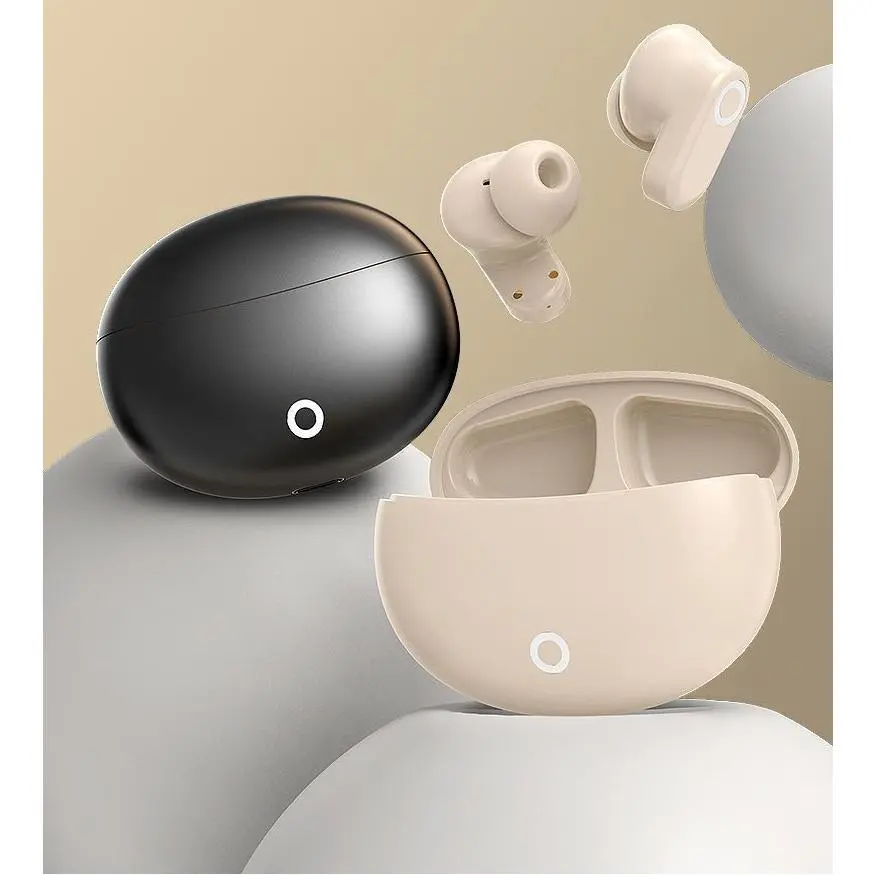 Wireless Bluetooth 5.4 In-Ear Buds, Audio Earphones with Voice Control, Splash-Proof Design, Multi OS Compatibility, Over 8h Playtime, Silicone Tips for Sports