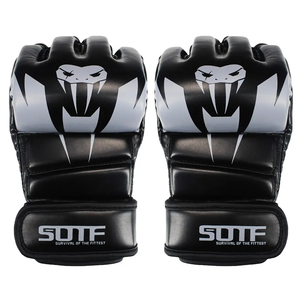 gloves boxing gloves  muay thai boxeo  gym gloves Durable synthetic leather Shock absorbing  Muay thai training