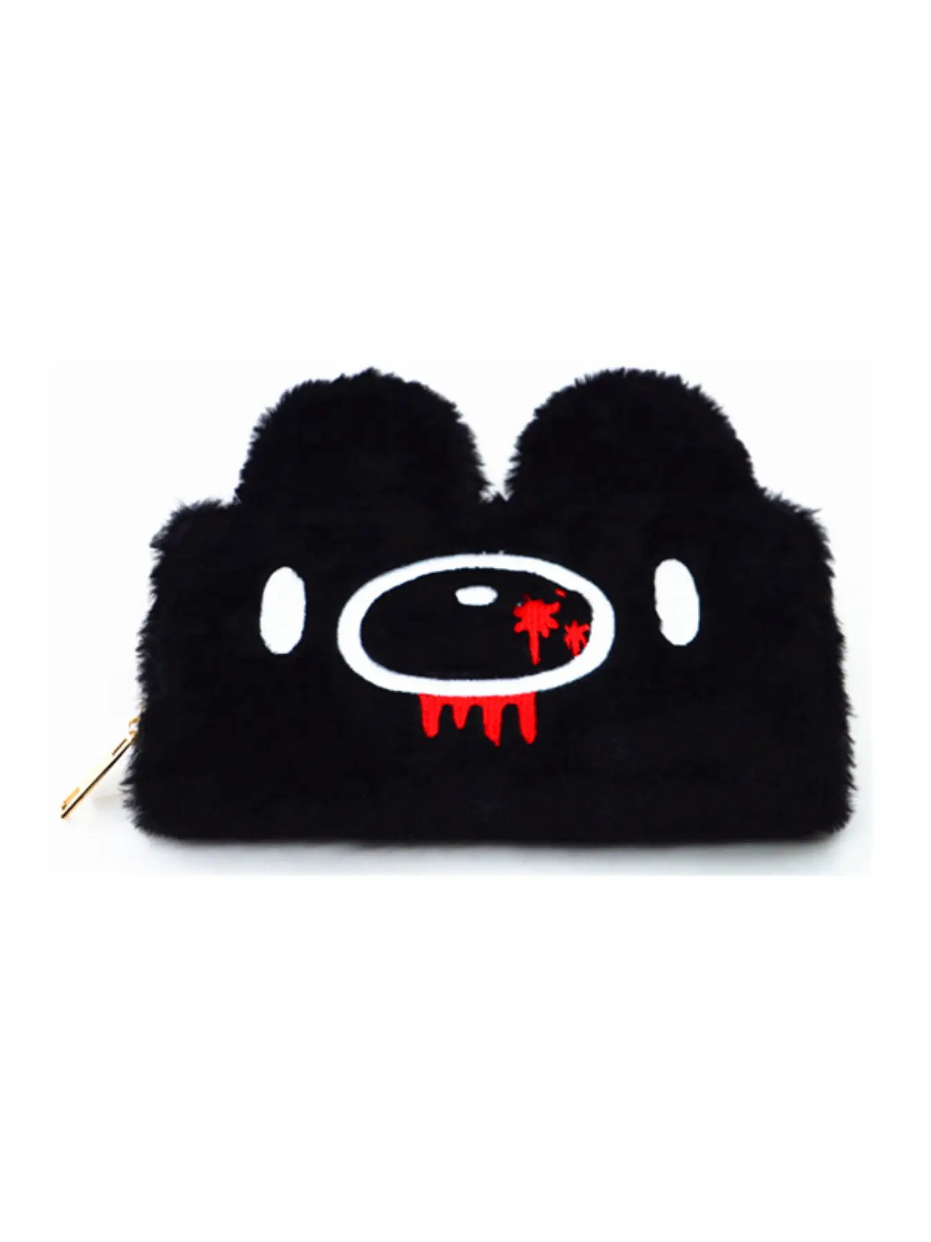 Cute Cartoon Bear Zip Plush Wallet, Money Card Holder, Soft and Durable Design, Perfect Gift for Kids and Adults