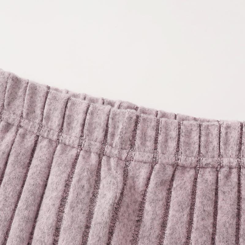 4-piece girls' autumn rib knit hooded pullover casual slim and comfortable trousers suit 3-12-year-old children's elegant skin-friendly simple knitted children's wear