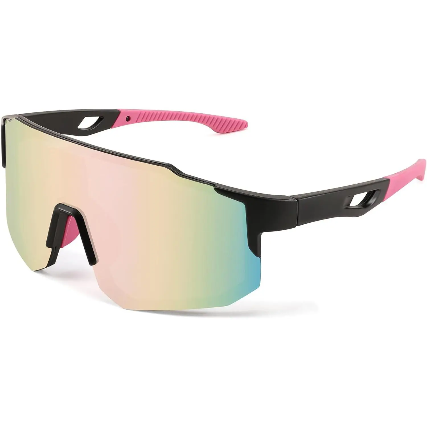 Unisex UV400 Shield Sports Sunglasses B2388 New Model - Baseball/Bike Outdoor Sports Eye Safety Protection for Teens