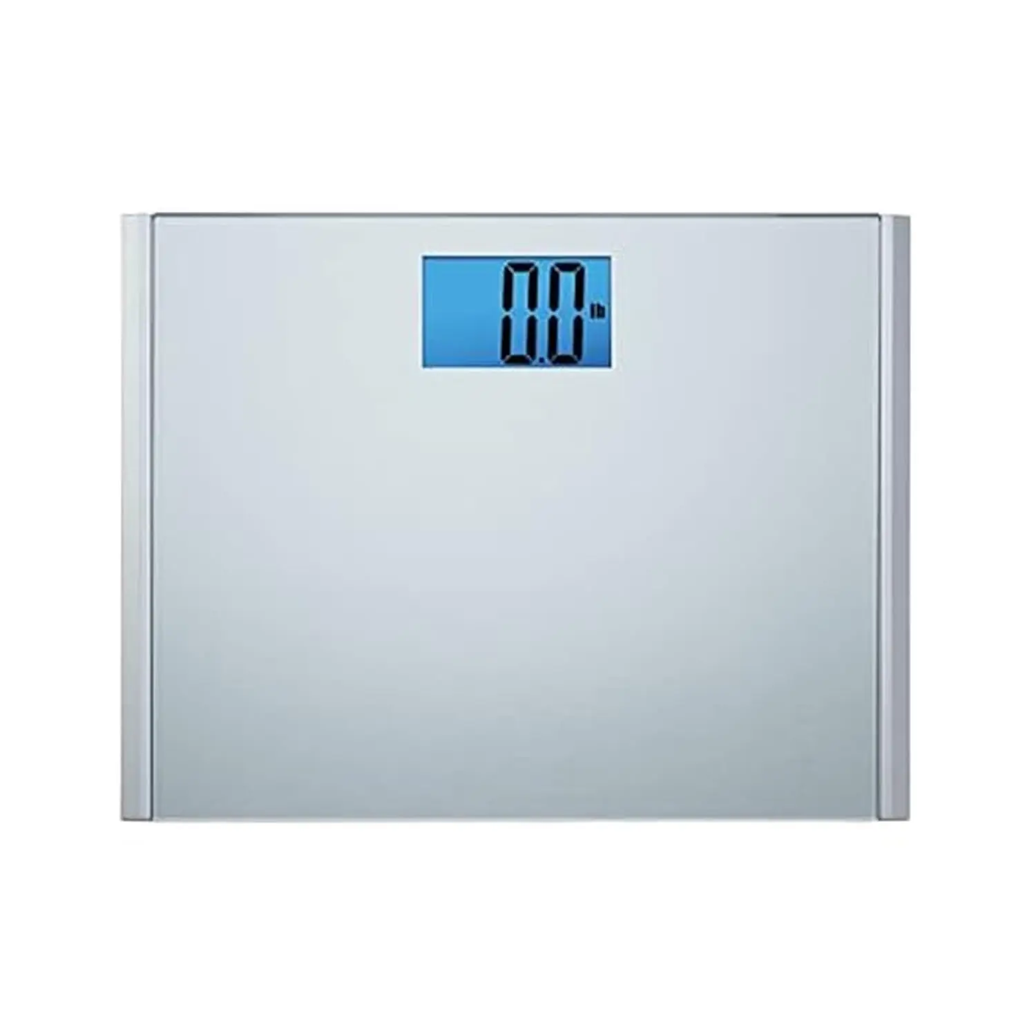 Digital Bathroom Scale, 440-lb Capacity, Wide Platform Body Analyzer with Step-On Technology, Stable Home Fitness Device for Weight Management, Grey