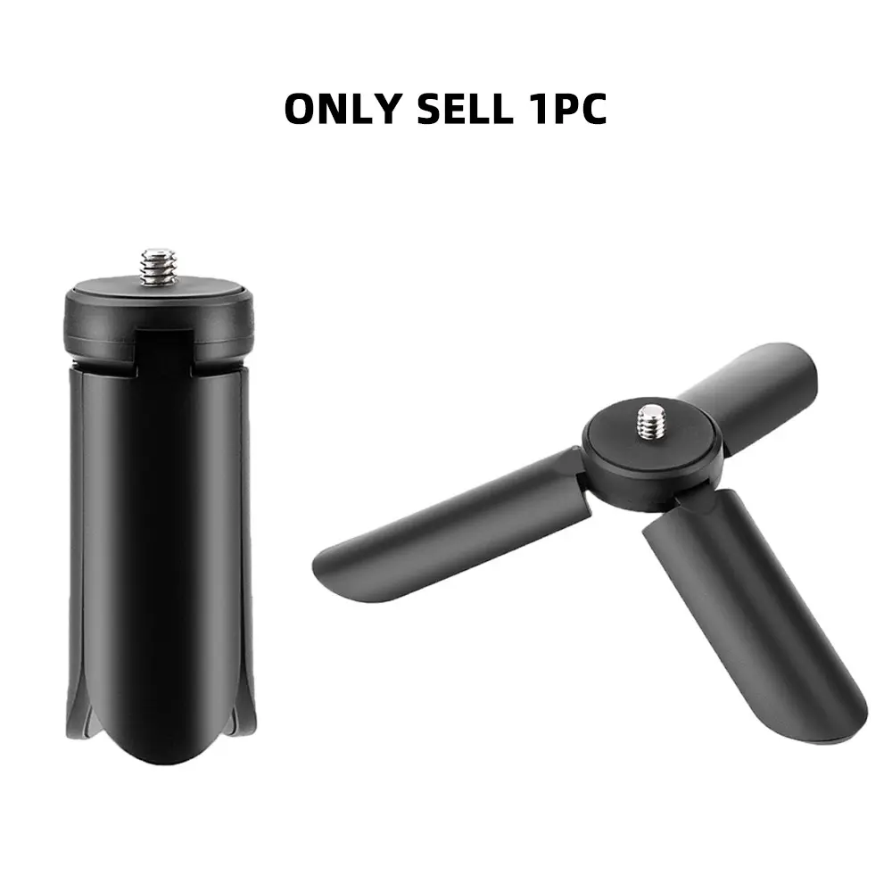 BRDRC Mini Tripod, Adjustable Tripod Stand for DJI Pocket 3 and GoPro 12, Portable Desktop Stand, Gimbal Base Camera Support Accessories, Outdoor Photography Camera Accessories