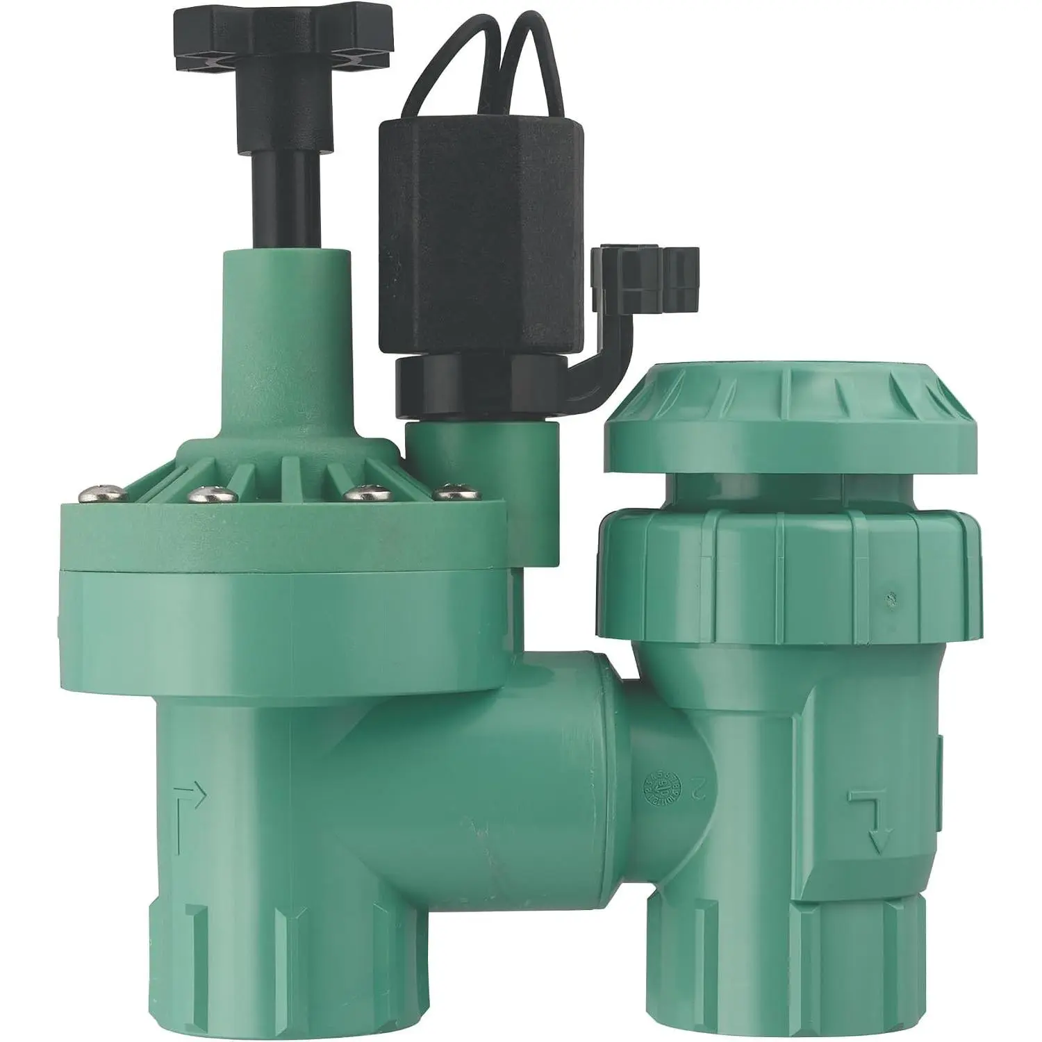 1-Pack 57623 3/4" FPT 100 Series Anti-Siphon Automatic Sprinkler Valve with Flow Control