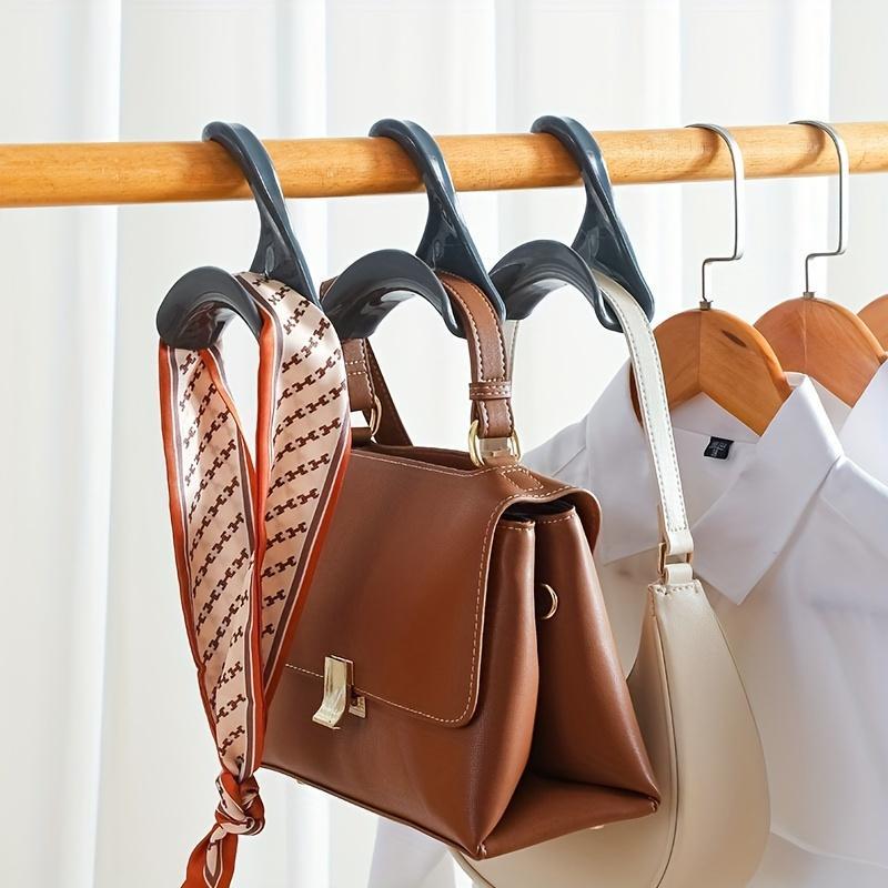 Bag Hook, Multi-purpose Bag Hanger, Space Saving Bag Storage Hook, Home Organizer for Closet, Wardrobe, Bedroom, Living Room, Purse Hook