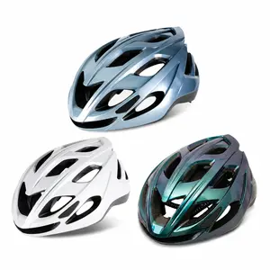Adult Unisex Cycling Helmet With Rear Warning Light, Adjustable Head Circumference, Road Bike Outdoor Sports Safety Helmet