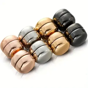 Decorative Magnetic Hijab Pins, 8-Pair Set of Strong No-Snag Safety Pins for Women's Scarves, Shawls, and Clothing, Hijab Pins Decorative Safety