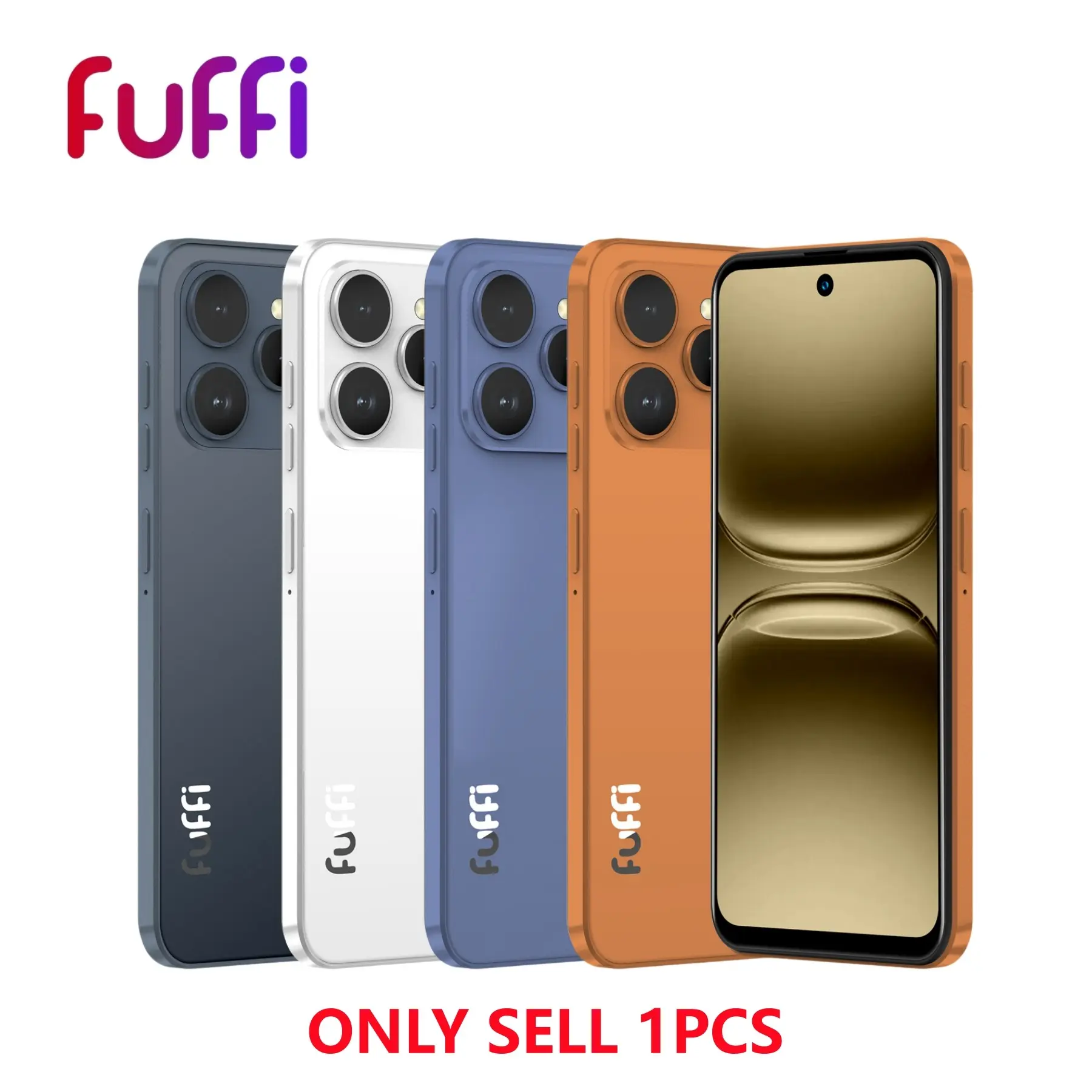 Fuffi M17 Pro Smartphone, 6.56-Inch HD Screen, 3gb RAM 32GB ROM, Global 4g Network, 3100mah Battery, Dual Sim, 2mp Camera, Android 12