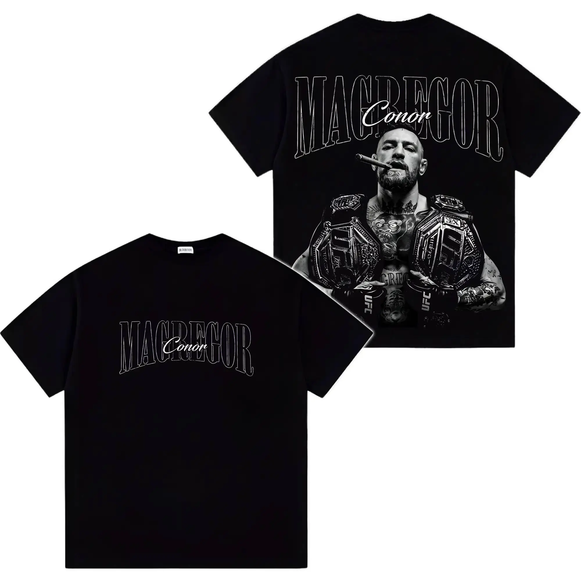 Unisex Conor McGregor "The King Is Back" UFC 329 # 3 Graphic T-Shirt, The Notorious Vintage MMA Fighter Tee, UFC Champion Fan Merch, Combat Sports Streetwear Shirt, McGregor Comeback Graphic Tee, Oversized UFC Apparel, Unisex Fashion T Shirt for MMA Fans