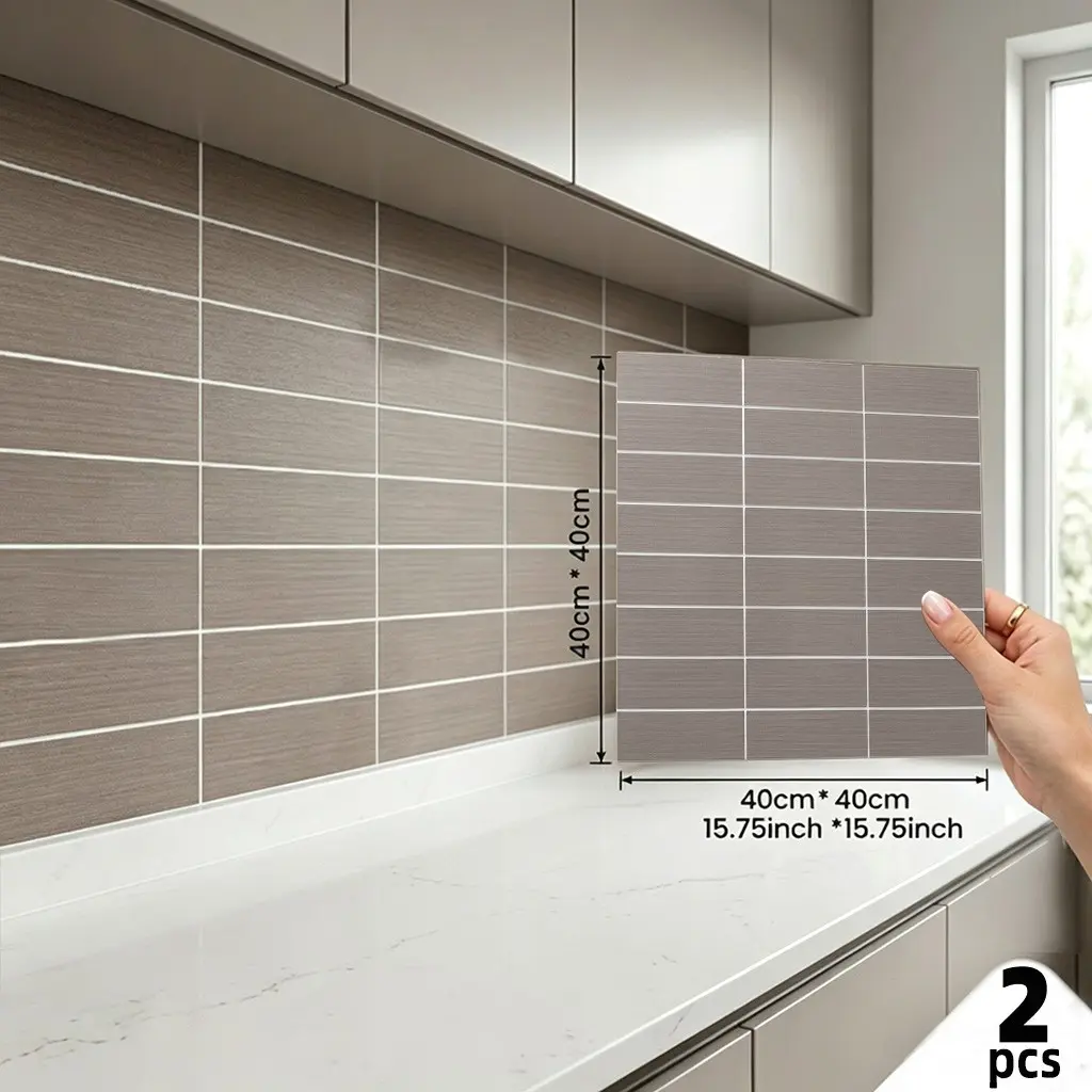 3D Self-Adhesive Wall Panels, Easy DIY Renovation, Thick Material, Modern Kitchen & Office, Renting & Old Home Remodeling, Small Space Solution