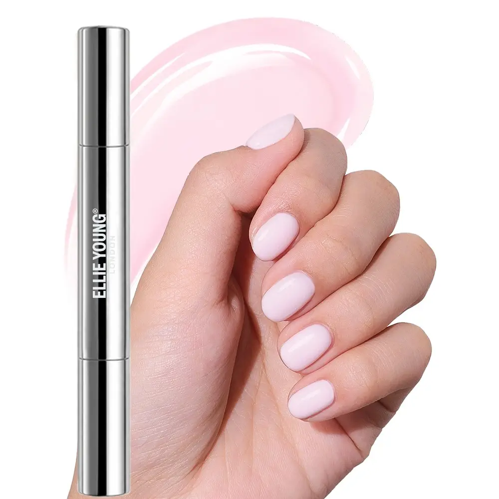 [ Angel Kiss ] ELLIE YOUNG One-Step Gel Polish Pen, No Base or Top Coat Needed, UV/LED Gel Polish, Salon-Quality Nails at Home,Pocket Salon, Nail Polish