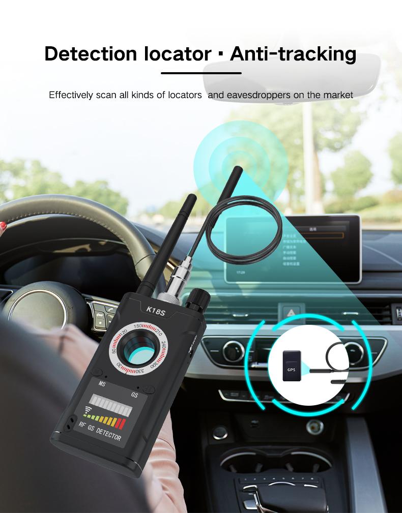 Hidden Camera Detector Anti Spy Gadget Professional Hunter Wireless Signal Car GPS Infrared Search Wiretapping Bug Mini Devices
