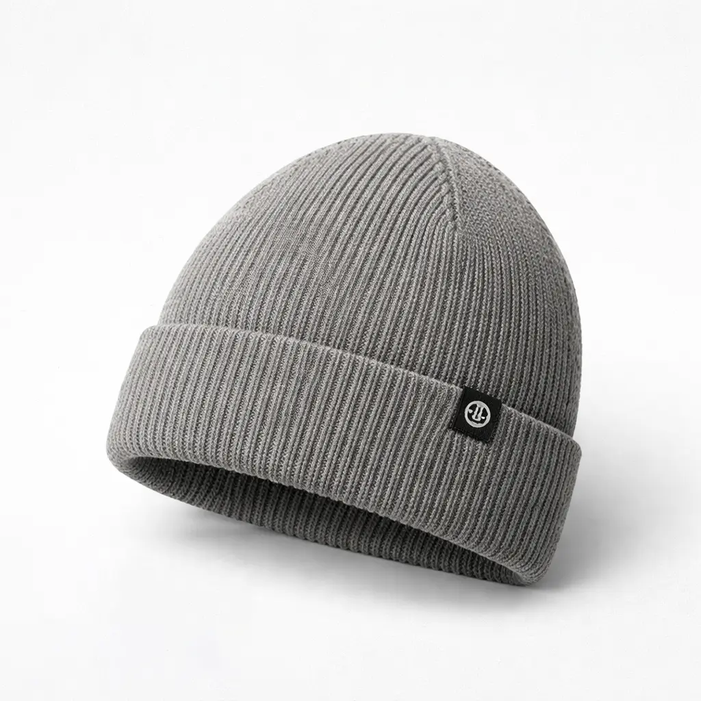 Mens Womens Wool Blend Knit Hat Warm Winter Outdoor Double Layer Fleece Lined Knit Hat Large Head Size Comfort Stretch Soft Beanie Hats Daily Casual Thermal Headwear Classic Solid Color Knitted Hat Suitable For Multiple Scenes All Match Fashion Hat