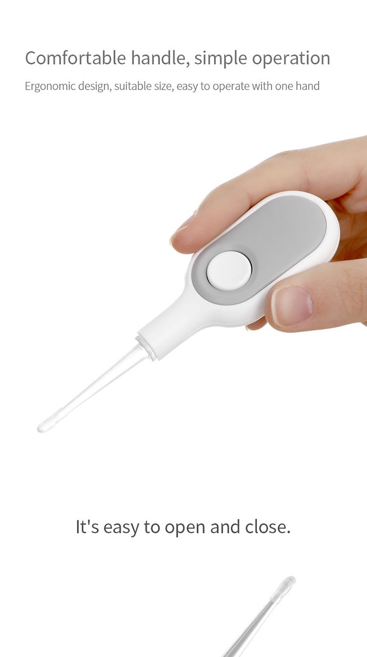 FaSoLa Visual Ear Cleaner for Children, Special Illuminated Soft Tip, Ear Cleaning Tool for Adults, Baby Ear Cleaner with Light