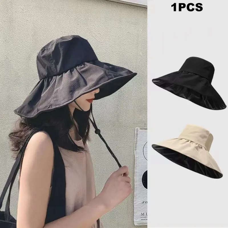 Upf 50+ Lining Fisherman Hat, Lightweight Foldable Sun Hat for Beach, Hiking, Outdoor Activities, UV Protection, Summer Travel, Sports