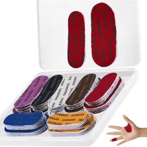 140 Pack 2 Sizes 7 Colors Elastic Bowling Thumb & Finger Tape, Protective Performance Bowling Tape for Fingers, Sport Protection Accessory for Men Women Bowlers