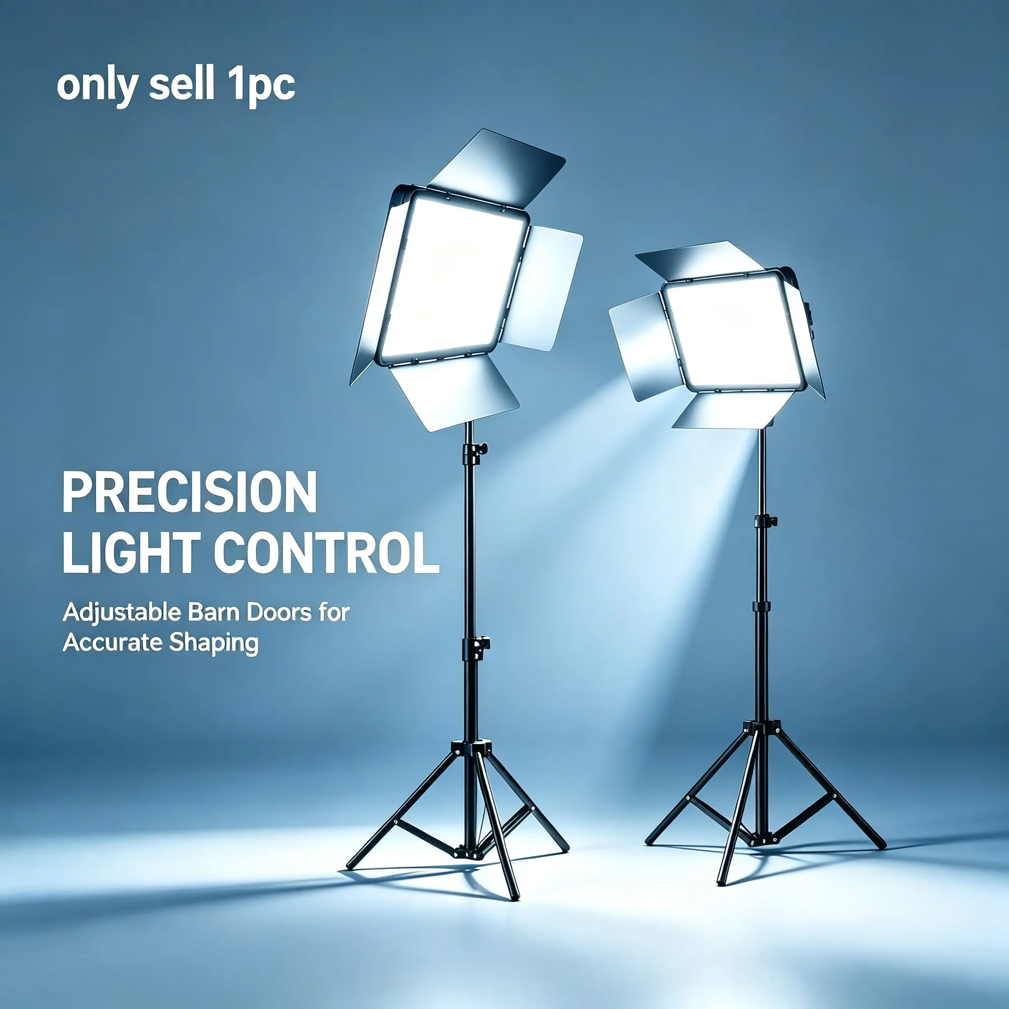 Professional Commercial Photography Light Kit, 21x15cm Softbox, 160cm Adjustable Tripod, Multi-Height, Portrait Live Stream, Short Video Gear, Livestream Softbox