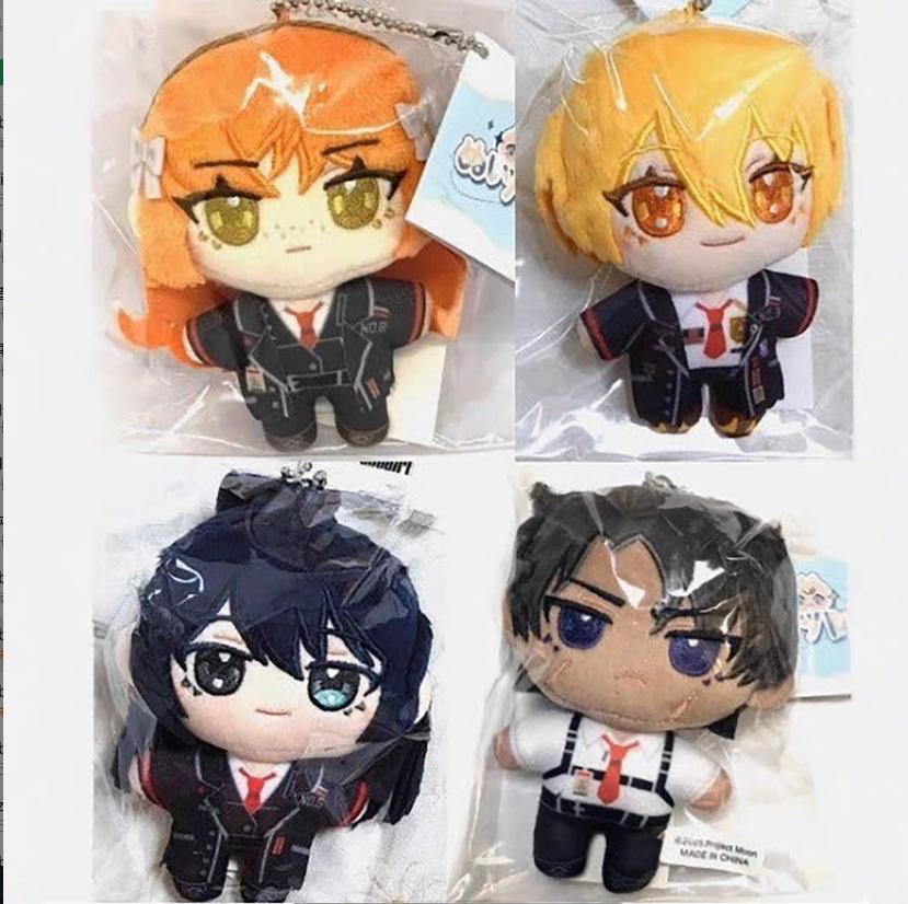 10cm Anime Limbus Company Plush Toys Cotton Plushie Doll Ishmael Dante Faust Don Quixote Palm Cartoon Stuffed Peripherials Gifts