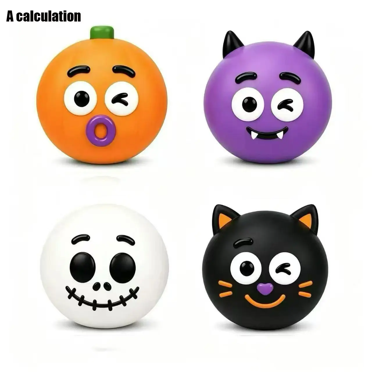 Halloween Giant Fluid Ball, Funny Slow-Return Super Large Moldable Stress Relief Toy, Fun Squeeze Play, Perfect for Halloween Parties