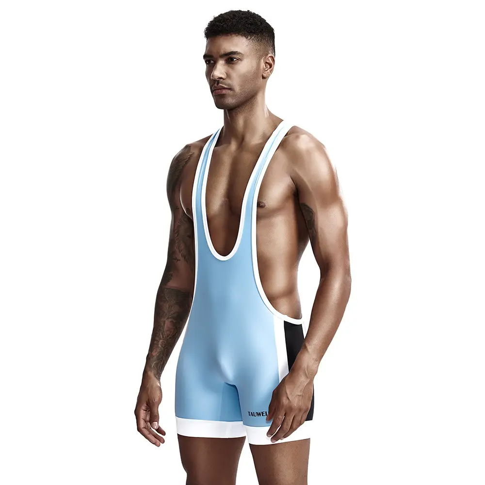 2026 New Summer Collection Men's Fitted Cotton Wrestling Athletic Tank Top - Machine-Washable Menswear Sports Apparel