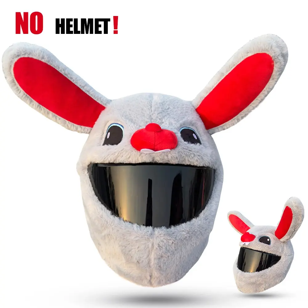Plush Helmet Cover, Soft and Comfortable, Easy Installation, Prevents Helmet Wear, Wear Protection, Suitable for Most Helmets, Universal, Protective Gear Accessory