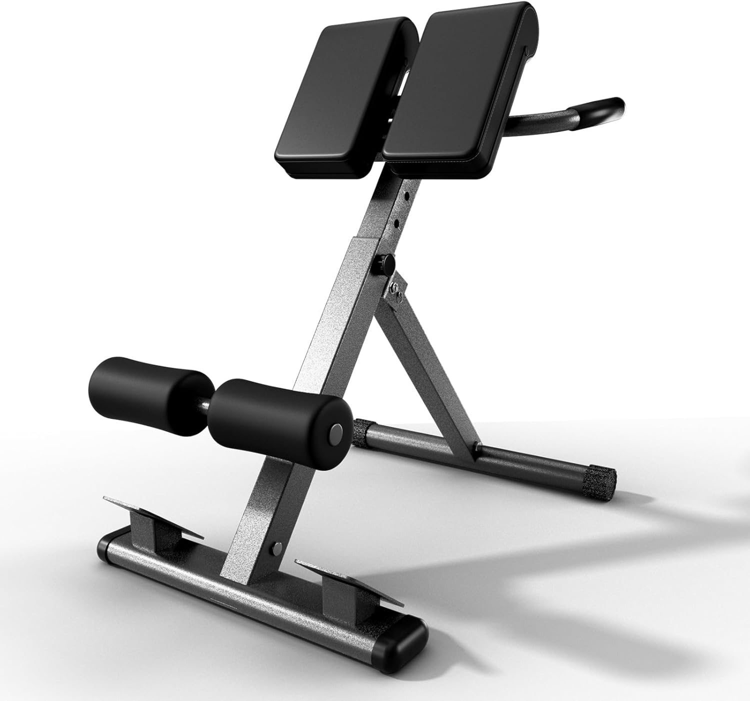 Roman Chair Hyperextension Bench - Adjustable Unisex Strength Workout Equipment, Home Gym Accessory & Home Workout Station for Glutes, Hamstrings, Lower Back - Foldable Multi-Purpose Gear, Back Extension Machine, Glute Workouts