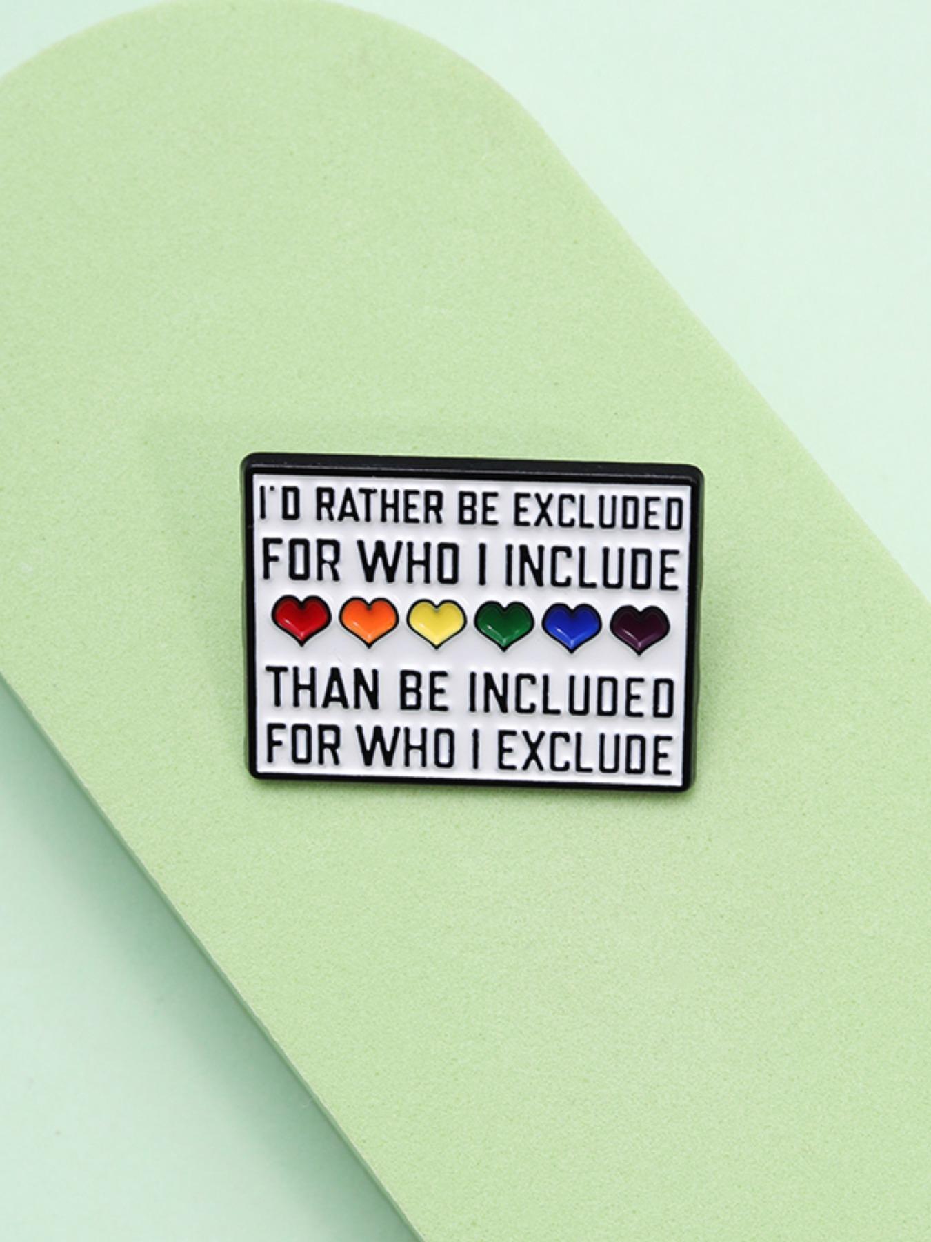 Heart & Letter Design Brooch Pin, Durable Metal Pins, Drop Set Pins, Fashion Alloy Badge for Daily Clothing Decor, Trendy All-match & Exquisite Brooch for Birthday Gift, Valentine's Day, Gift, Gifts for Wife, Friendship, Love, Clip