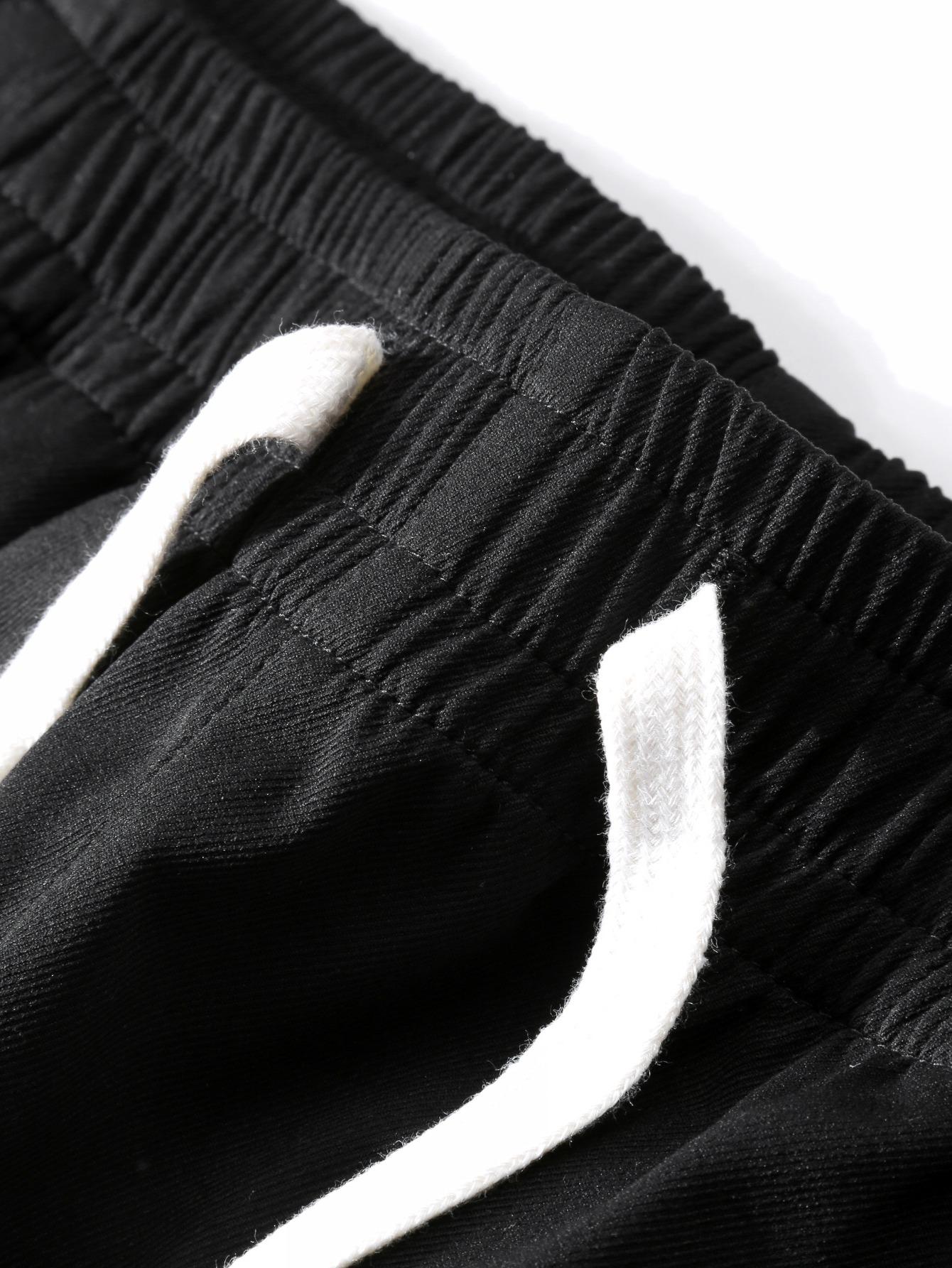 Men's cargo shorts, summer loose-fitting quick-drying athletic capri pants, trendy brand ice silk casual mid-length shorts SpringStatements