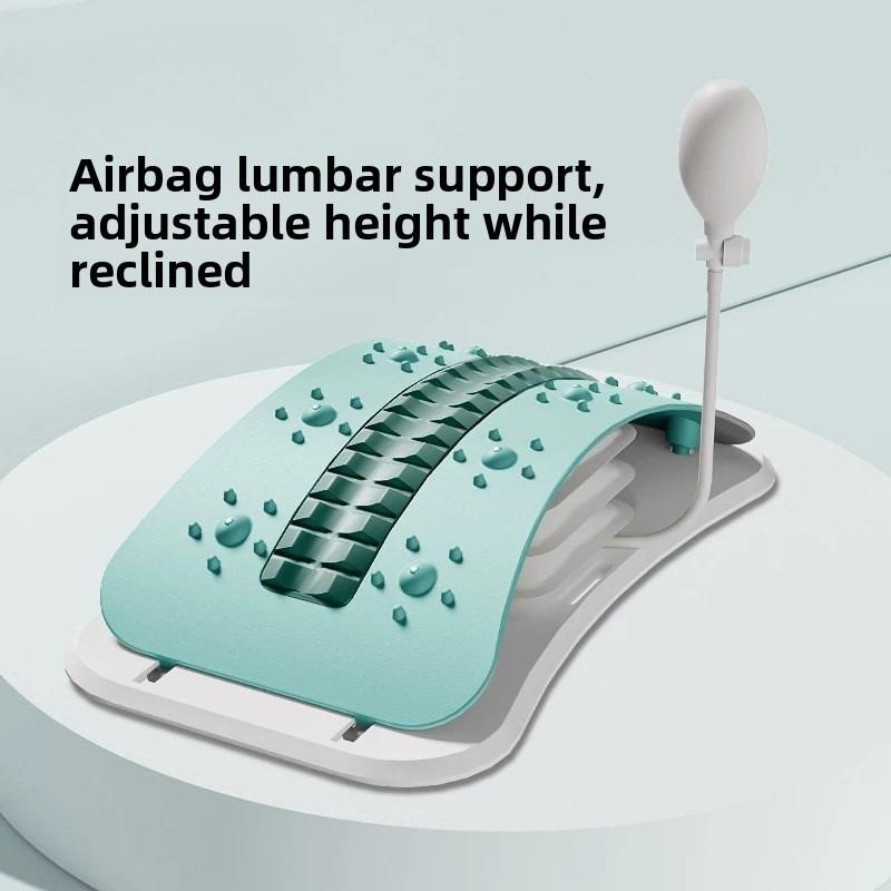 Waist reliever, waist stretching massager, yoga aid, cervical spine back support, back stretching, waist stretching artifact,spine decompression, lumbar spine relaxer