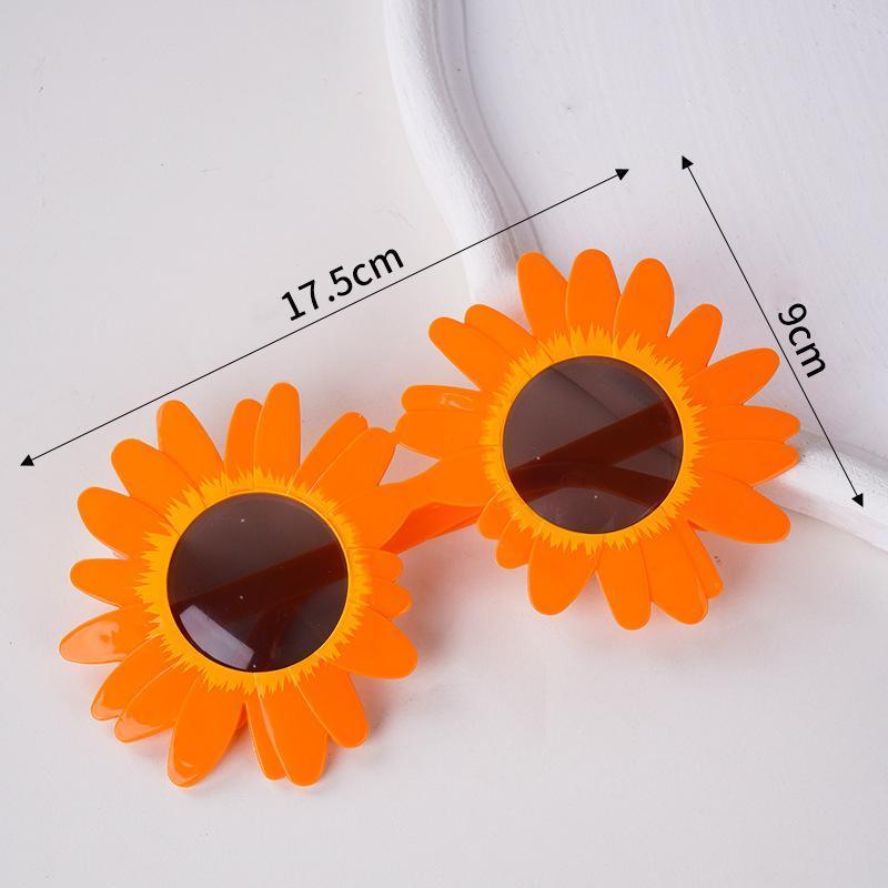 Movie Terrifier Clown Cosplay Glasses Sunflower Joker Sunglasses Christmas Daisy Eyewear Unisex Carnival Prop Accessories