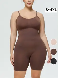 Women's Seamless Compression Shapewear, Abdominal Control, Butt Lifting, Thigh Slimming, Adjustable Fit, Mesh Fabric, Comfortable Underwear
