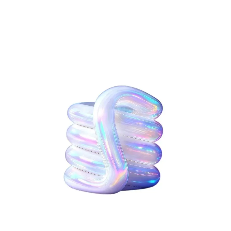 Tangle Heat-Sensitive Color-Changing Fidget Toy, Luminescent Glow Twisty Shape Decompression Aid for Stress Relief & Sensory Focus (Party Bag Gift for Home & Festive Use), Fidget Toys