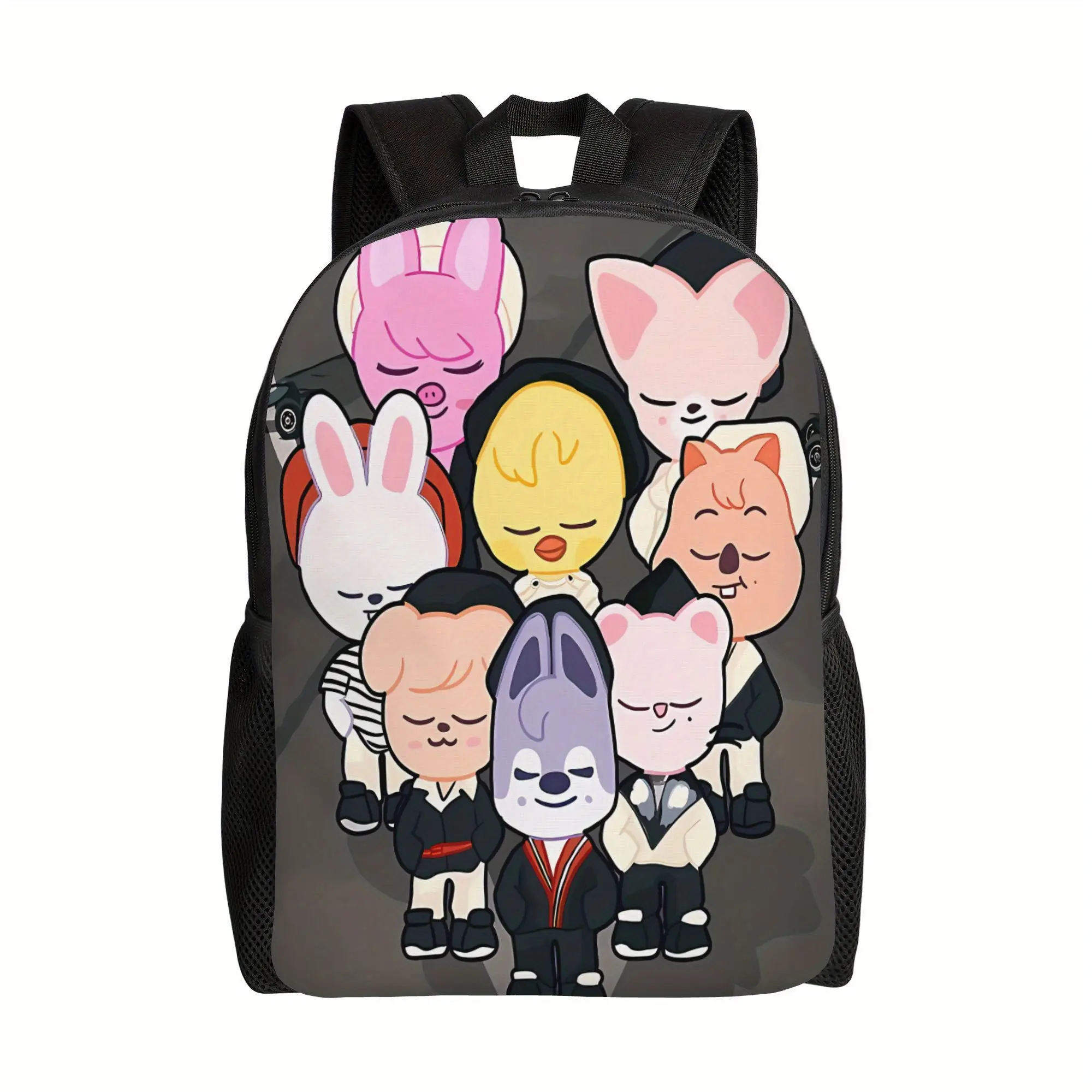 SKZ large-capacity backpack, stylish and versatile, suitable for leisure, sports, and travel
