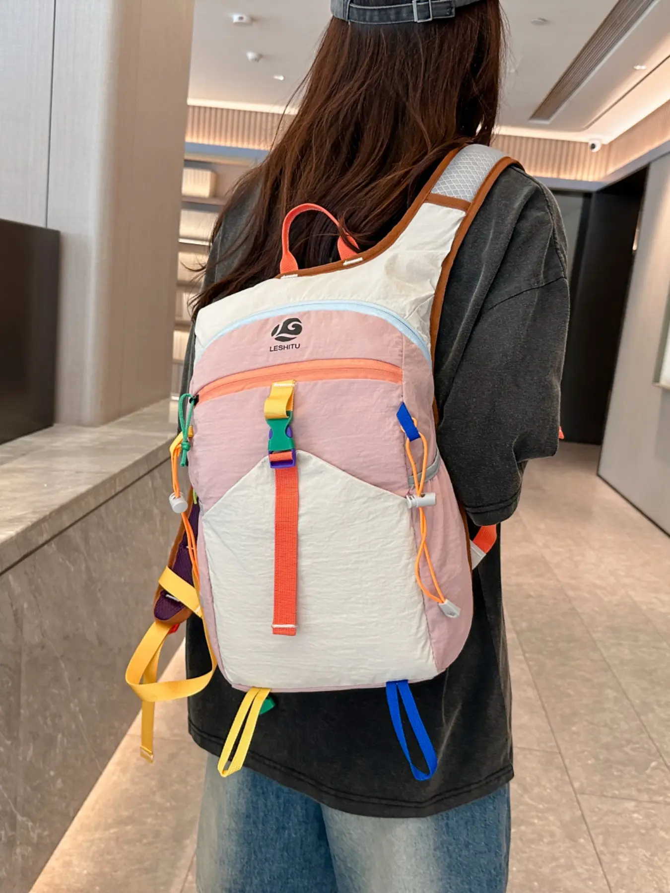 Lightweight Small Outdoor Hiking Backpack, Compact Design for Easy Carrying, Ideal for Daily Use & Short Trips, Durable Material