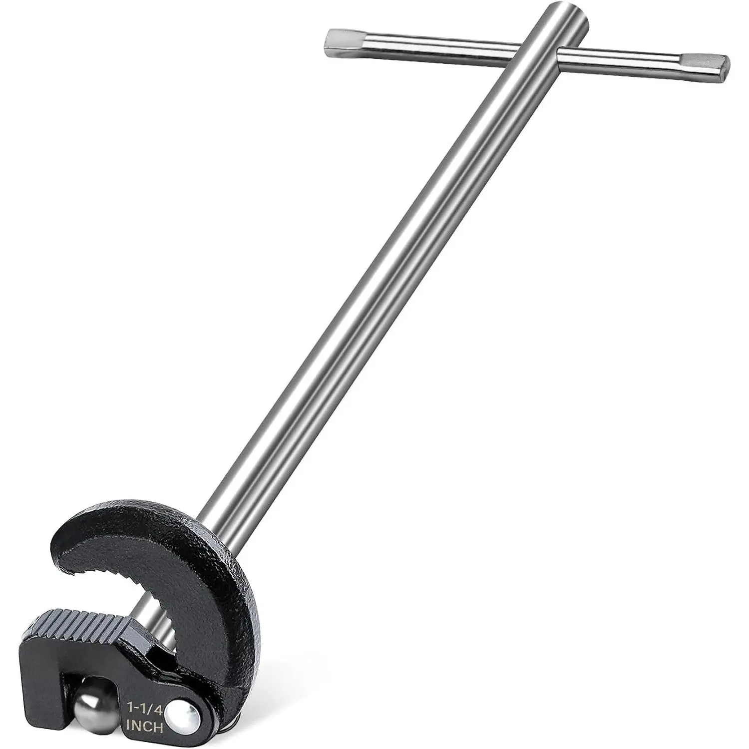 PL0024 10" Basin Wrench Sink Faucet Wrench for Tight Spaces with Adjustable 3/8'' to 1-1/4''