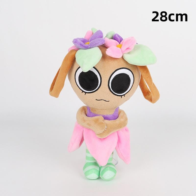 Dandy's World Game Role Pebble Dog Plush Toy Kawaii Cartoon Star-Time Pebble Pretty Present Coal Stuffed Pillow Toy Kids Gifts