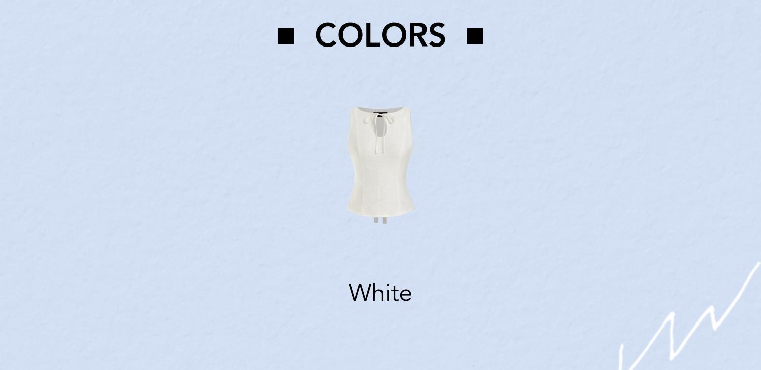 Cider Linen-blend Boat Neck Knotted Sleeveless Blouse