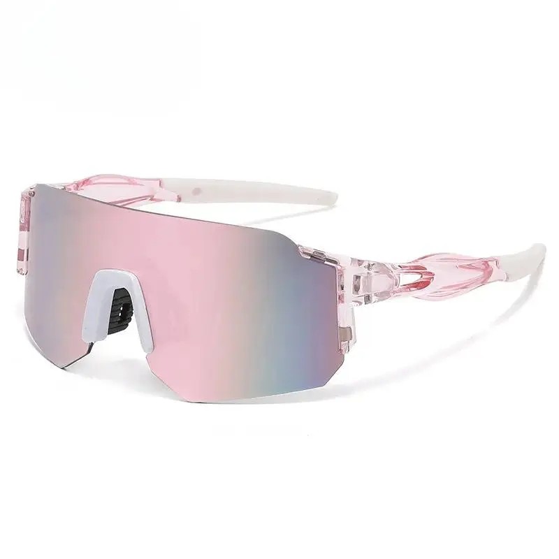 Colorful Windproof UV400 Sports Goggles - Modern Ultra-Safe Sports Eyewear for Outdoor Fishing, Mountain Biking, Modern Sports Eyewear
