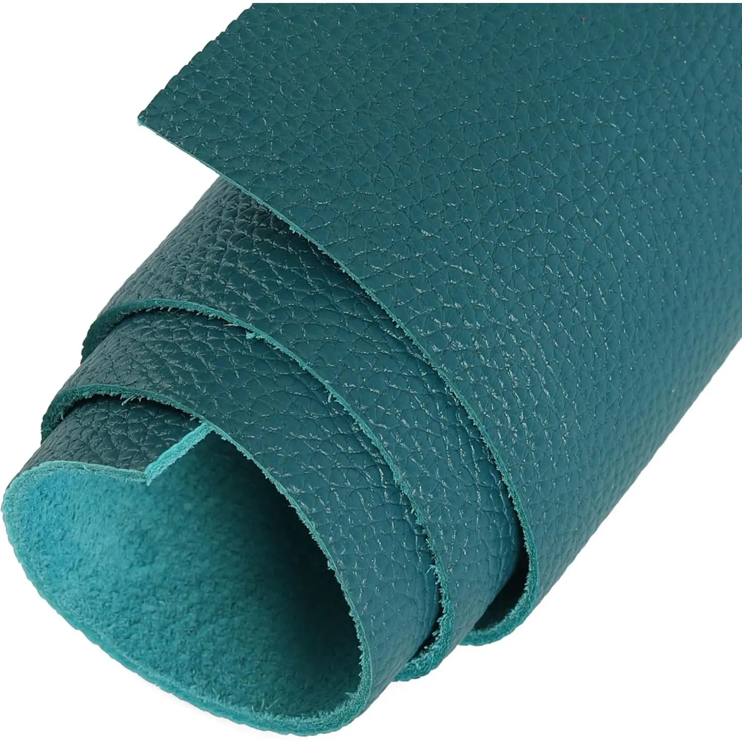 24''X12'' Genuine Blue Dotted Leather Sheets for Hobby Workshops - Tooling Square - 2.0MM Thick Genuine Top Full Grain Oil Tan Thick Leather Pieces