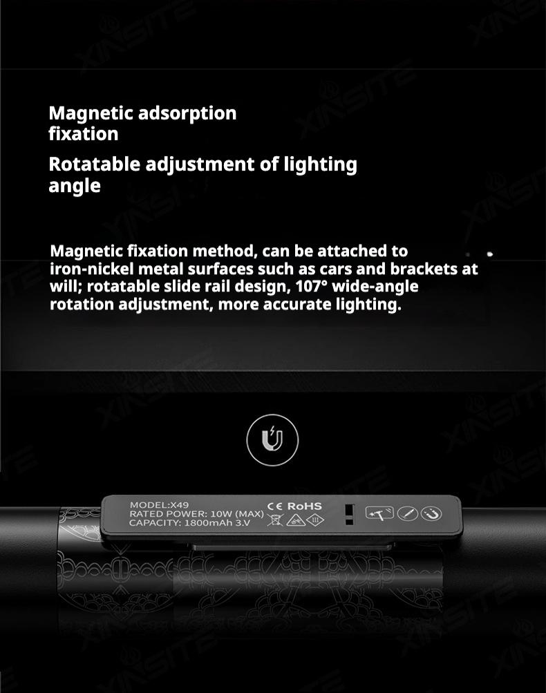 fast  shipping  items LED Bright Lanterns Multifunctional Outdoor Flashlight, Car Emergency Window Breaker and Cutter, 15 Lighting Modes, Side Magnet, Rechargeable Retractable Flashlight for ,Camping, Emergency and Halloween Gift light pocket biking bicyc