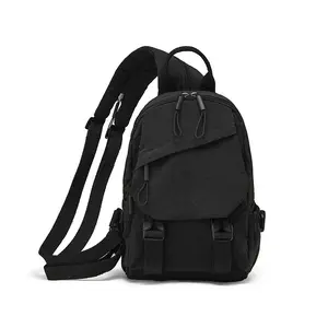 New Multi-Functional Convertible Bag  Men,Chest Sling, Backpack,Minimalist All-Match Lightweight Water-Resistant Casual Daypack with Roomy Multi-Pocket Storage, Adjustable Detachable Straps, Ideal  Commute,Travel, Campus and Daily Use
