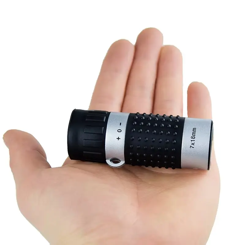 7x18 Golf Monocular Rangefinder - Pin Seeker with Clear Optics for Accurate Yardage, Quick Target Lock & Portable Course Use, Golf Tools