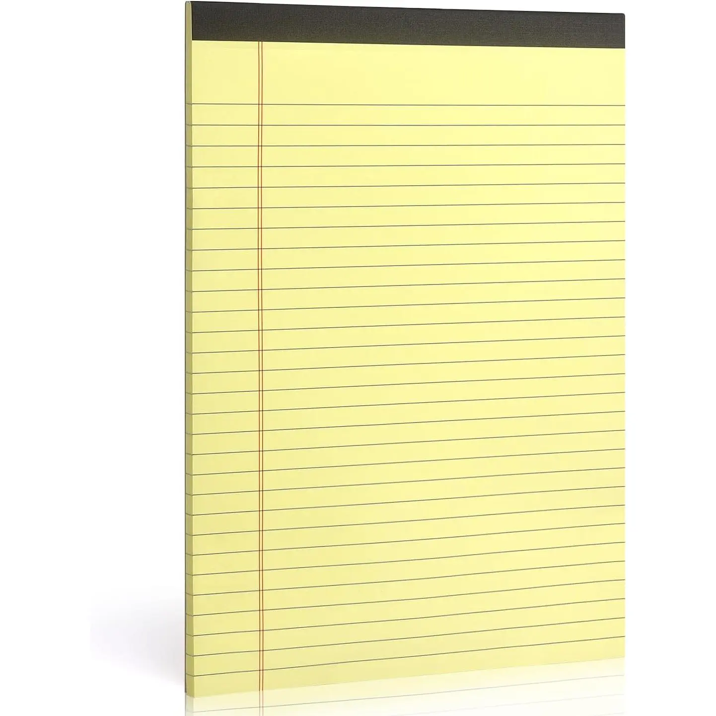 Legal Pad 8.5x11 Inch Yellow Lined 50 Sheets 1 Pack