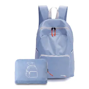 Ultra Light Foldable Backpack Travel Oxford Fabric Neutral 13 Laptop Capacity 20 35L Ergonomic Back Support Leisure Hiking