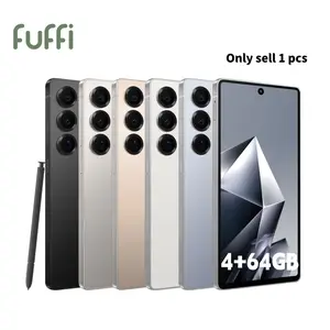 FUFFi-6.8-inch high-definition screen, 4G network smartphone, 4GB RAM+64GB ROM, with stylus function, 8MP+16MP high-definition camera, 4000mAh battery, GPS， Dual SIM dual standby, Android 12.0 system