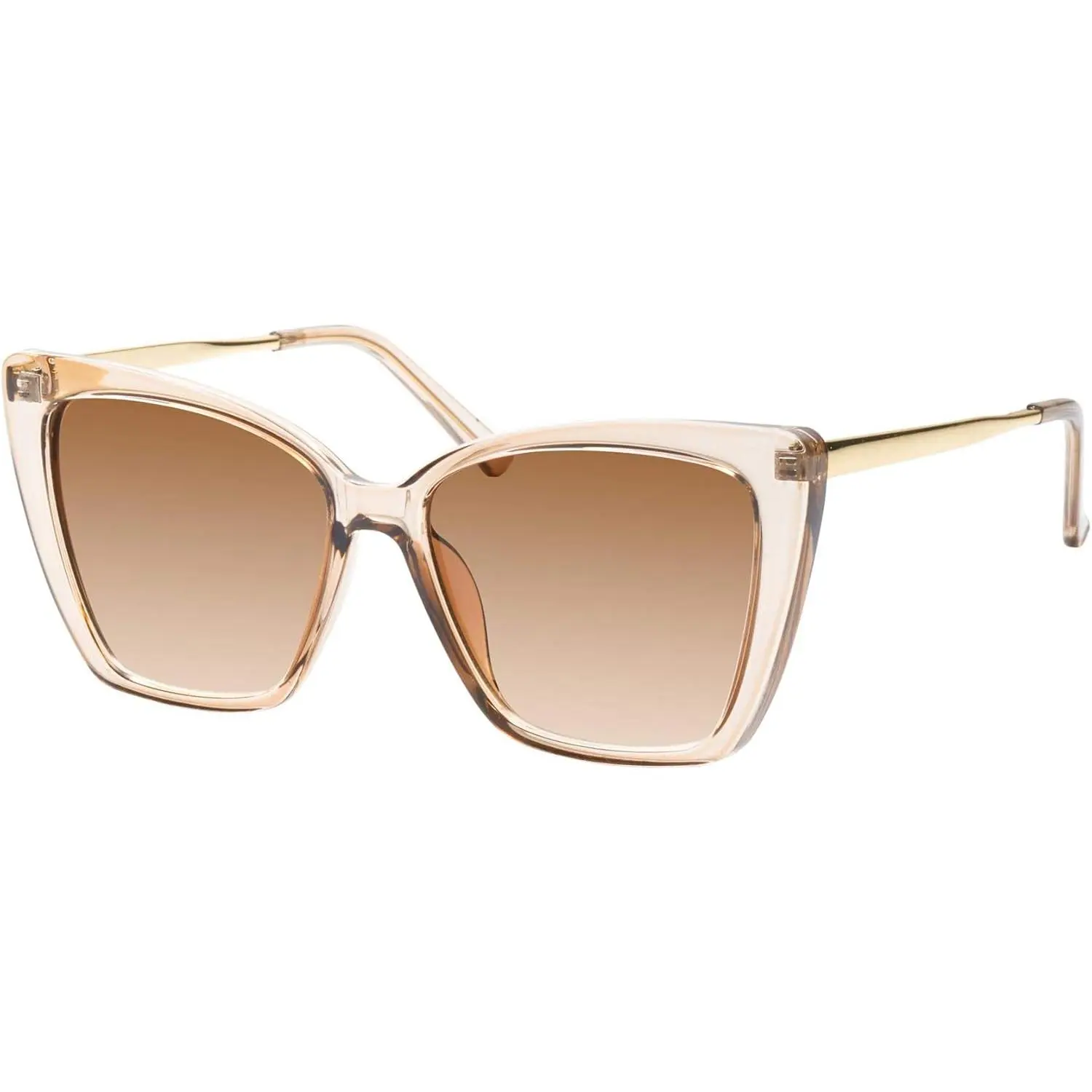 Oversized Cat Eye Sunglasses for Babies, Female Wear Large Size Bold Look Trendy Accessory
